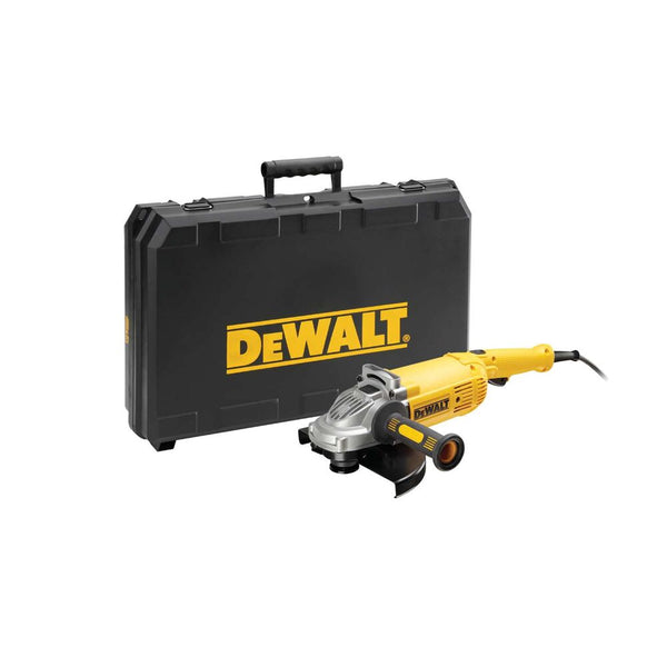 Ø230mm angle grinder, 2200W/230V (DeWALT DWE492KD-QS)