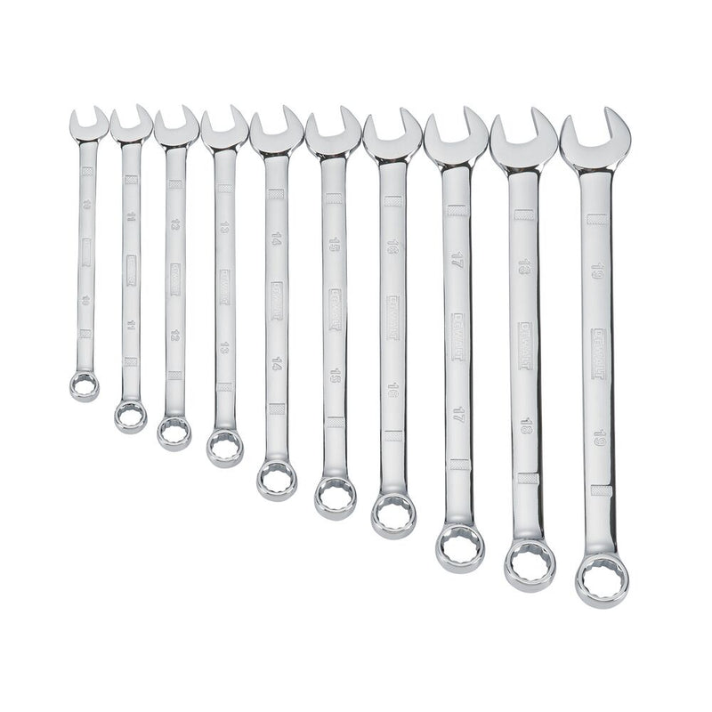Combination wrench set metric 10-piece (DeWALT DWMT19227-1)
