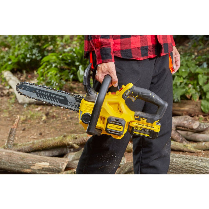 18V/4.0Ah FatMax cordless chainsaw 30cm (STANLEY SFMCCS630M1-QW)