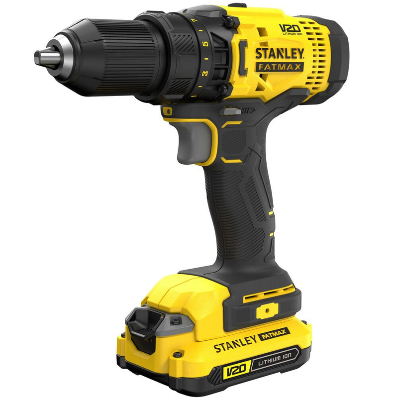 18V/2x1.5Ah FATMAX cordless drill/driver V20 (STANLEY SFMCD700C2K-QW)