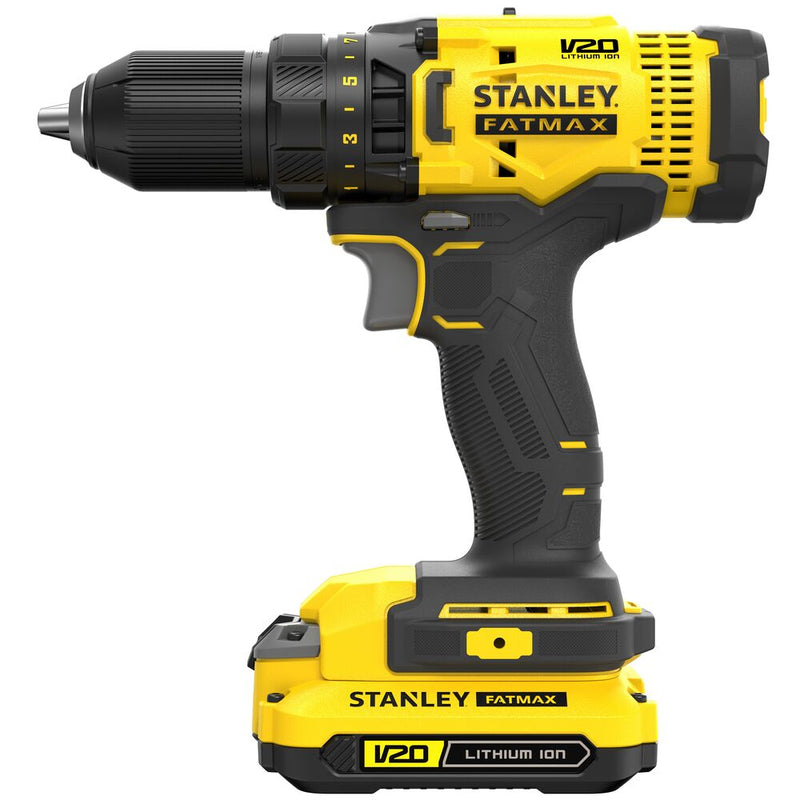 18V/2x1.5Ah FATMAX Akku-Bohrschrauber V20 (STANLEY SFMCD700C2K-QW)