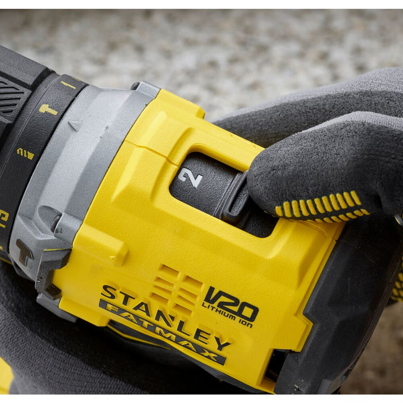 18V/1.5Ah FATMAX cordless impact drill, 2 batteries (STANLEY SFMCD715C2K-QW)