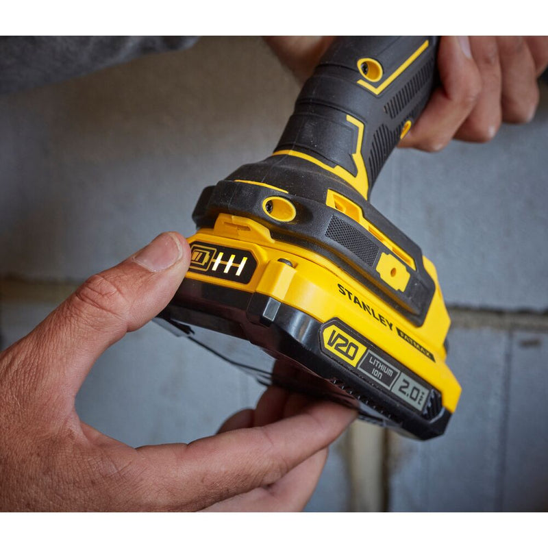 18V/2x2Ah FATMAX Akku-Schlagbohrschrauber (STANLEY SFMCD715D2K-QW)