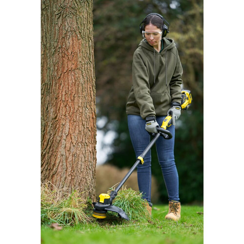 18V/1x4Ah cordless grass trimmer 33cm V20+charger (STANLEY SFMCSTB933M-QW)