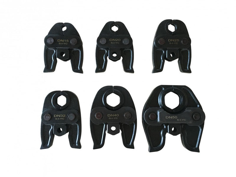 Hydraulic crimping tool for stainless steel pipe/stainless steel sleeves DN15-DN50, 6.5T (F-1550)