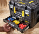 PRO-STACK™ Combo Grosser Werkzeugkoffer inkl. Koffer mit 2 Schubladen (Stanley FMST1-71981)