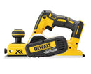 18 Volt Akku-Hobel 82mm (bürstenlos) - für Akku Plus (DeWALT DCP580NT-XJ)