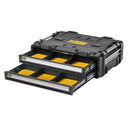 DEWALT ToughSystem 2.0 DXL Tower 5-in-1, Set mit drei DXL Modulen, Arbeitsfläche und Transportroller (DeWALT DWST60510-1)