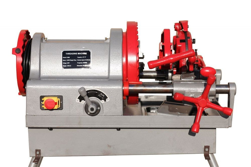 1/2"-4" BSPT Electric Pipe Threading Machine 1100W/220V (P100E)