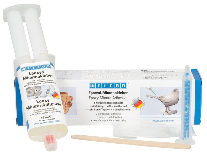 Epoxy minute glue, 24ml double syringe 2-component (WEICON 10550025)
