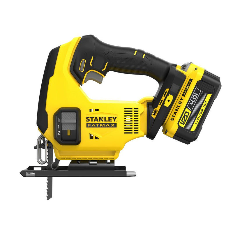 18V/2x4Ah V20 FatMax cordless pendulum jigsaw (STANLEY SFMCS600M2K-QW)