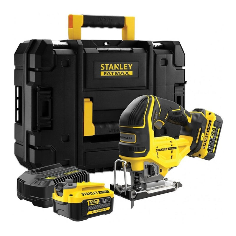 18V/2x4Ah V20 FatMax cordless jigsaw (STANLEY SFMCS650M2K-QW)