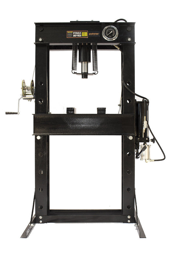 50T Werkstattpresse mit Lufthydraulische Pumpe, Manometer, Shop press (SP50A)