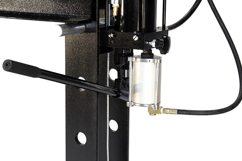 50T workshop press with air hydraulic pump, pressure gauge, shop press (SP50A)