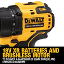 Akku-Bohrschrauber 18 V / 2 Ah, inkl. 2 x DCB 183, DCB 112 (DeWALT DCD708D2T-QW)