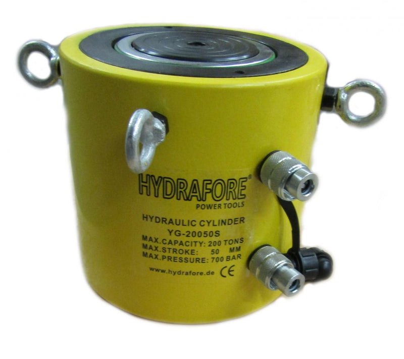 Doppeltwirkender Hydraulikzylinder (200 Ton, 50 mm) (YG-20050S)