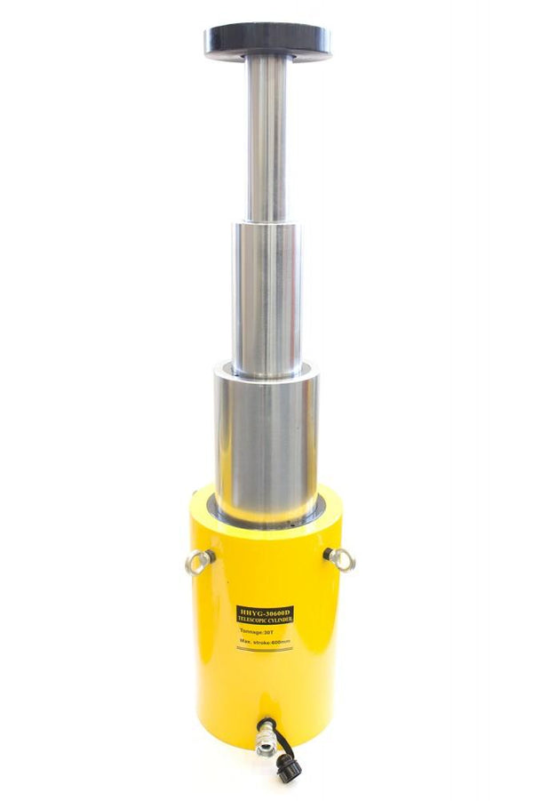 Single Acting Telescopic Cylinder (30 Ton, 600mm) (YG-30600D) 