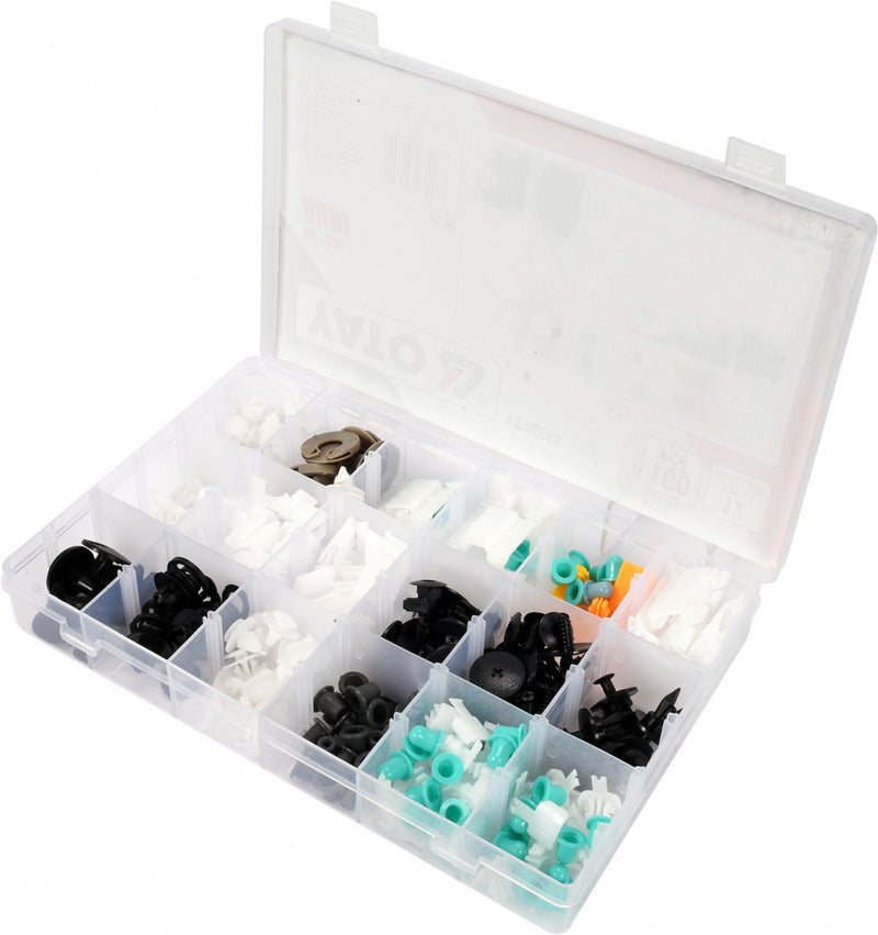 KFZ/Auto Befestigung Clips Sortiment Box 160tlg. AUDI (YATO YT-06664)