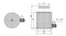 Vérin hydraulique à simple effet (30 tonnes, 100 mm) (YG-30100)