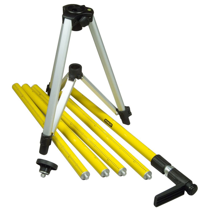 Telescopic pole with footrest 3.6m (STANLEY 1-77-022)