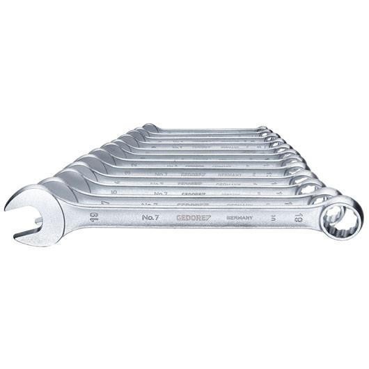 Combination wrench set 12 pcs UD profile 6-19 mm (GEDORE 7-0112) (6091530)