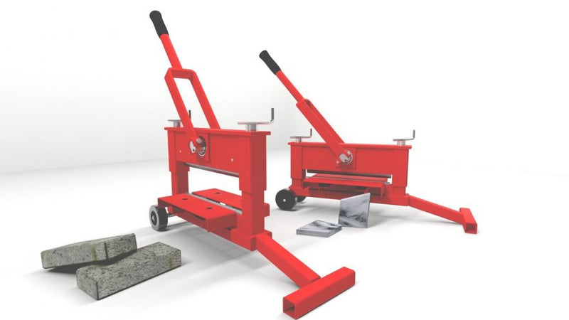 Plattenschneider, Steinknacker, Verbundstein trenner Gerät (140x350mm) (AF-40K)