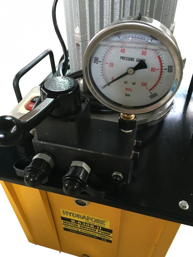 Valve manuelle de pompe hydraulique à double effet (1,5 kW/380 V-35 L) (B-630B-II-380-2HP-35L)