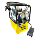 Pompe hydraulique double effet, électrovanne (0,75 kW/220 V/8 L) (B-630B-I-220-1HP-8L)