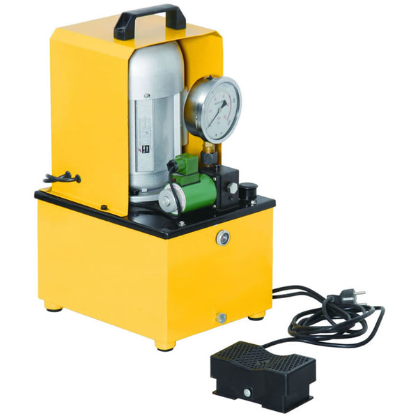 Single-acting hydraulic pump with solenoid valve (700Bar-8L-230V/0.75kW) (B630F) 