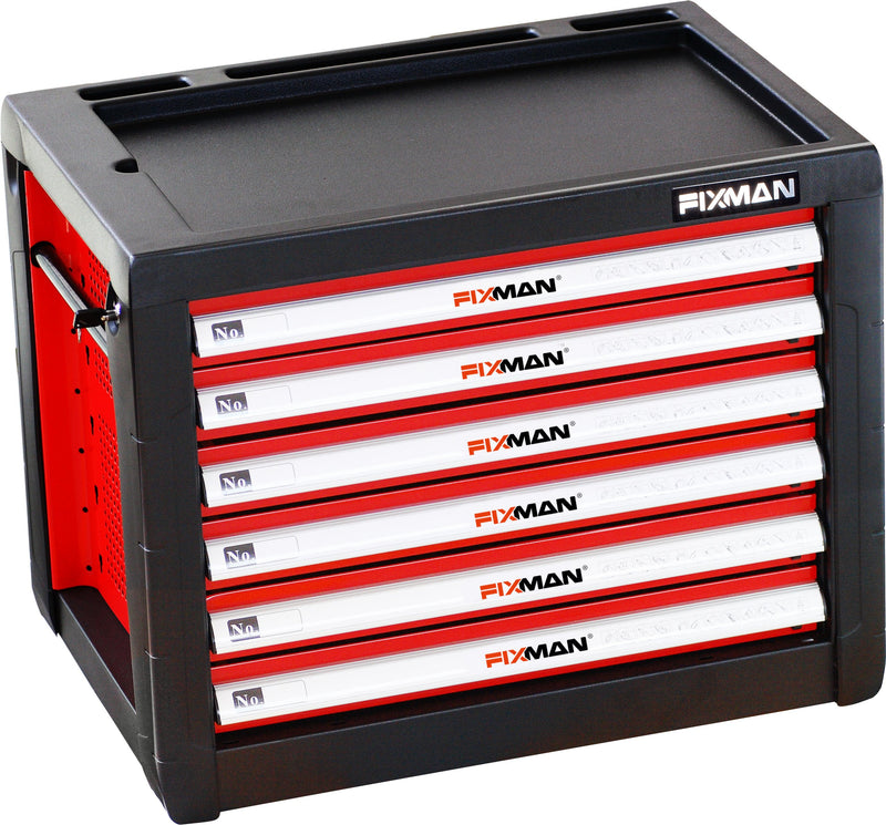 Workshop cabinet, 6 drawers, 690×465×535mm, 200kg (FIXMAN FX-C1NP6)