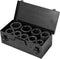 1" hexagon socket wrench set, L:80mm, 9 pieces (1",1.1/8, 1.1/4,1.3/8,1.1/2,1.5/8,1.3/4,1.7/8.2") (JQ-80 -1-9set-SAE)