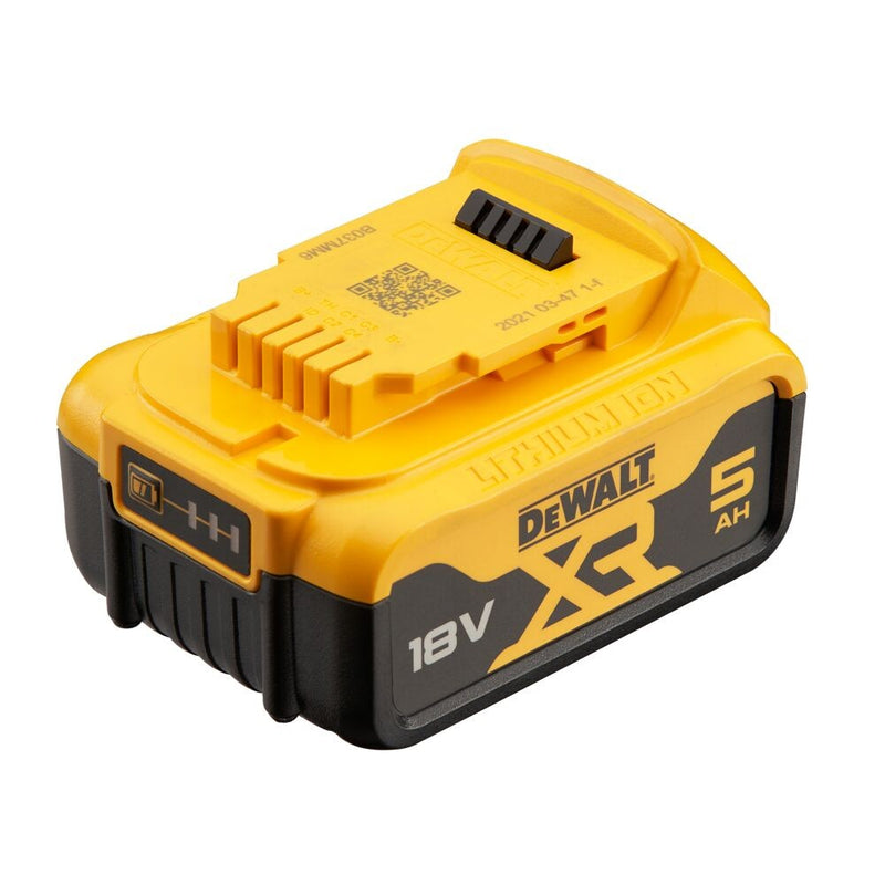 Batterie de remplacement, batterie 18,0 V, 5,0 Ah, XR Li-Ion (DeWALT DCB184-XJ)