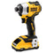 18V/2x3.0Ah cordless impact wrench (DeWALT DCF809L2T-QW)