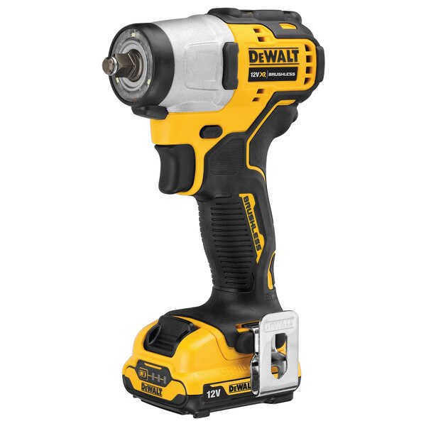 12V/2x2Ah cordless impact wrench (3/8" external square) (DeWALT DCF902D2-QW)