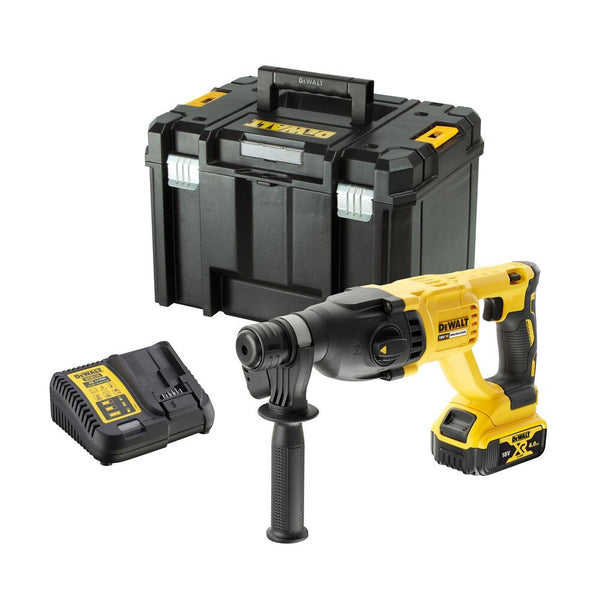 DeWalt 18V XR 16mm SDS-Plus Hammer Drill 5.0Ah Battery - DCH172E2T-GB