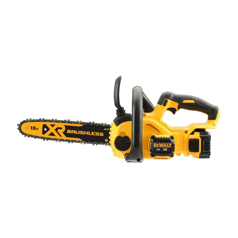 18V brushless cordless chainsaw 30cm with 5Ah &amp; charger (DeWALT DCM565P1-QW)