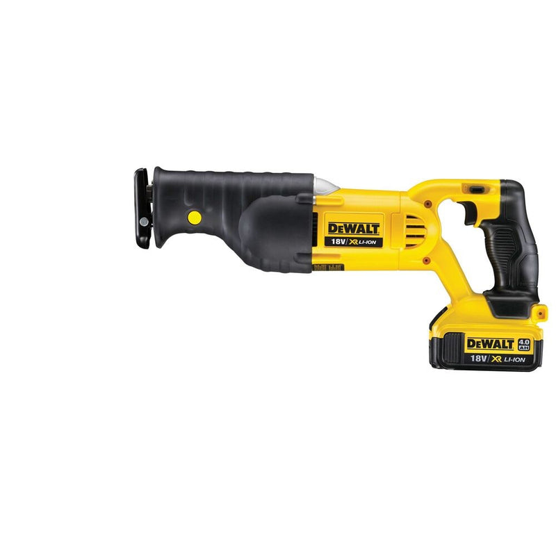 18V Akku-Säbelsäge 28.6mm Hublänge 2x4,0Ah (DeWALT DCS380M2-QW)