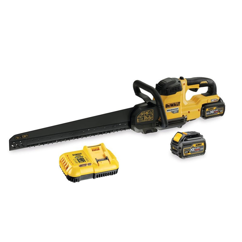 Scie spéciale sans fil 2x6Ah 54V Alligator 430mm (DeWALT DCS398T2-QW)