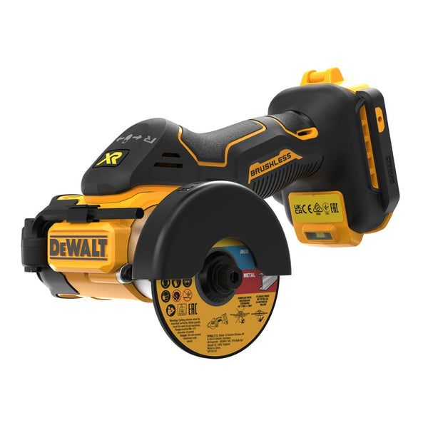 18V Akku-Multimaterialschneider 76mm, Handkreissäge (DeWALT DCS438N-XJ)