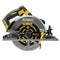 DeWALT 54V XR FLEXVOLT cordless circular saw 190mm with guide shoe (DCS576T2-QW)