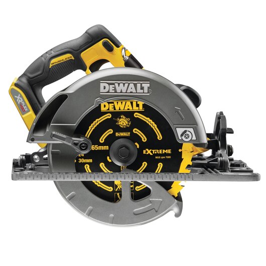 DeWALT 54V XR FLEXVOLT cordless circular saw 190mm with guide shoe (DCS576T2-QW)