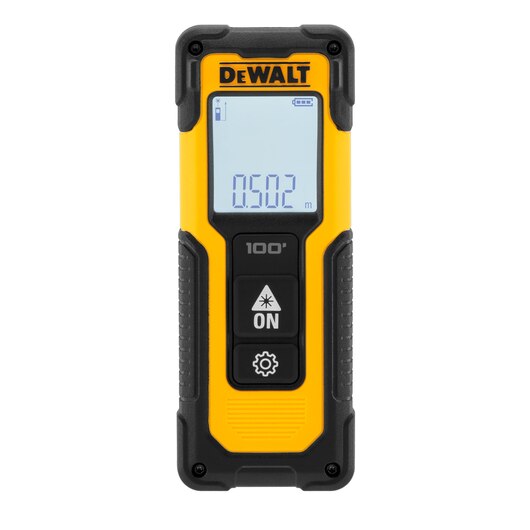 Télémètre laser, télémètre jusqu'à 30 m, 2xAAA, +/-3 mm (DeWALT DWHT77100-XJ)