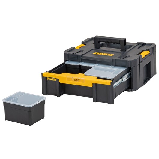 9.5L TSTAK™ III Schubladen-Box mit 6 zusätzlichen Inset-Boxen (DeWALT DWST1-70705)