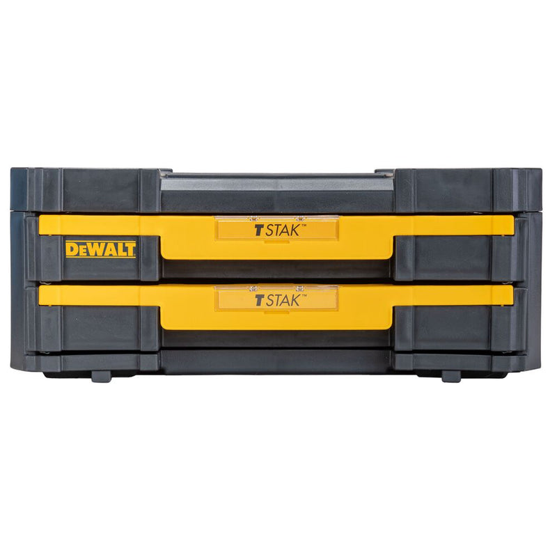 8L/7.5kg TSTAK IV tool box 2 drawers, internal dividers (DeWALT DWST1-70706) 