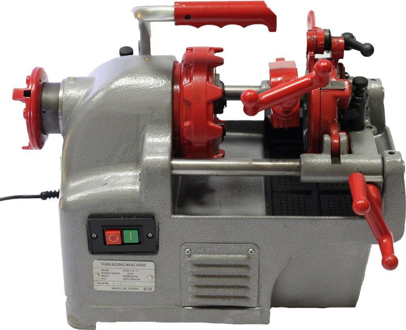 Elektrische Rohrgewindeschneidmaschine, BSPT 1/2"-3/4" & 1" 650W/220V (P25A)