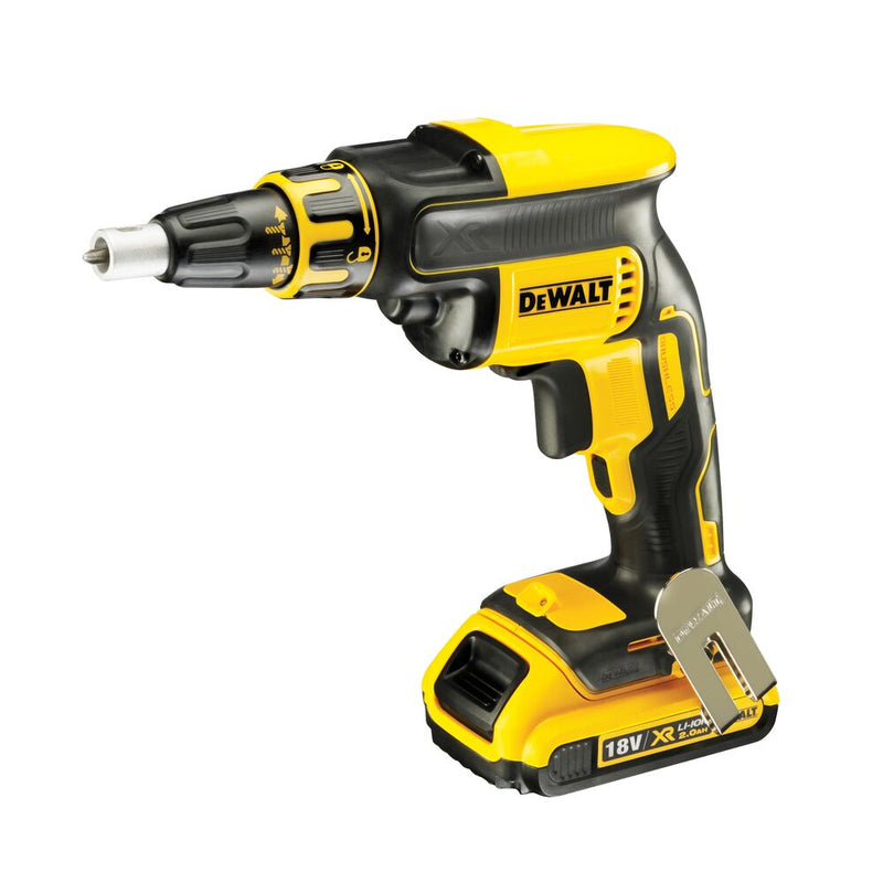 DeWALT cordless speed screwdriver 18V/2x2.0Ah quick charger, Tstak BoxII(DCF620D2-QW)