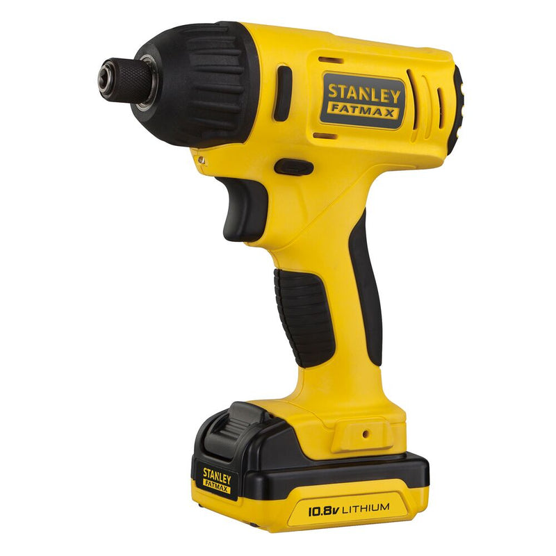 10.8V/1.5Ah FATMAX cordless impact wrench 110Nm, 2 batteries (STANLEY FMC041S2-QW)