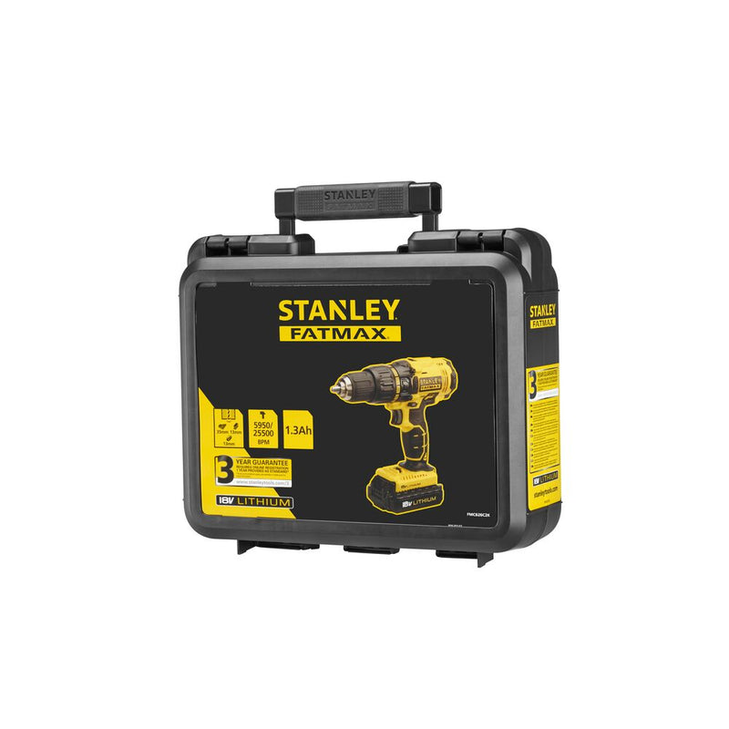 18V/2x1.3Ah 47Nm cordless drill/driver (STANLEY FMC626C2K-QW)