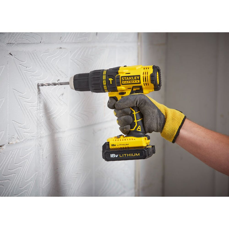 18V/2x1.3Ah 47Nm cordless drill/driver (STANLEY FMC626C2K-QW)