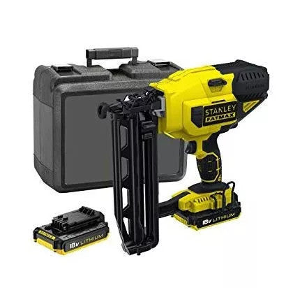 18V/2x2Ah Akku Nagler Li-ion 16er Stifte, Koffer (STANLEY FMC792D2-QW)